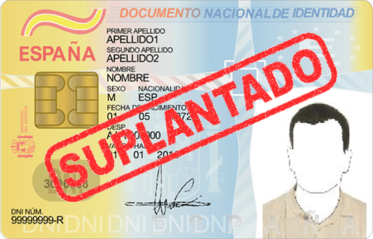 DNI suplantado