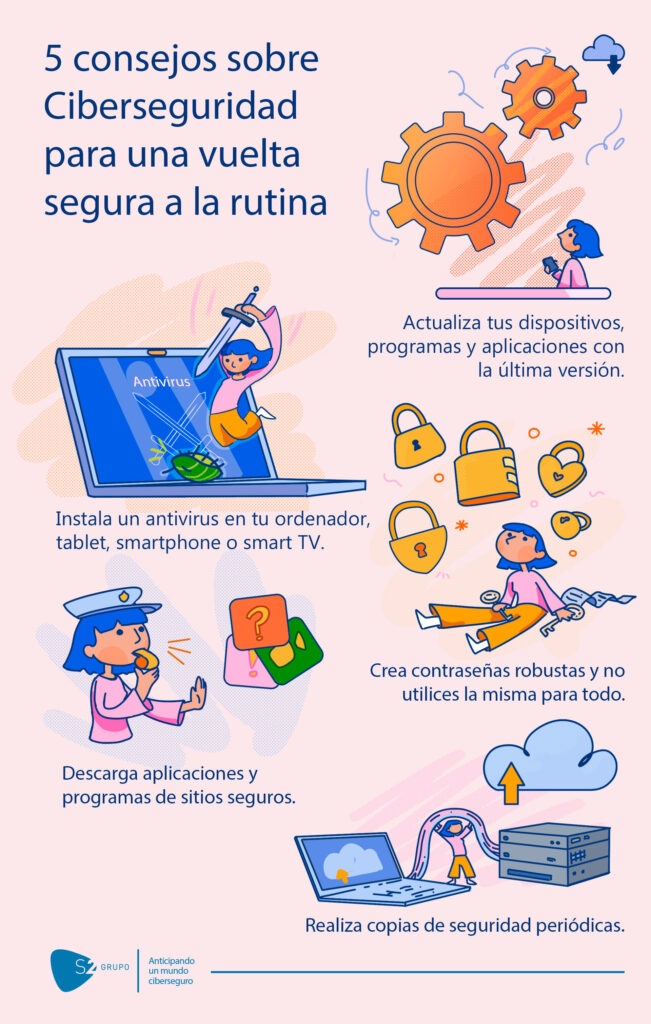 consejos ciberseguridad vuelta al cole