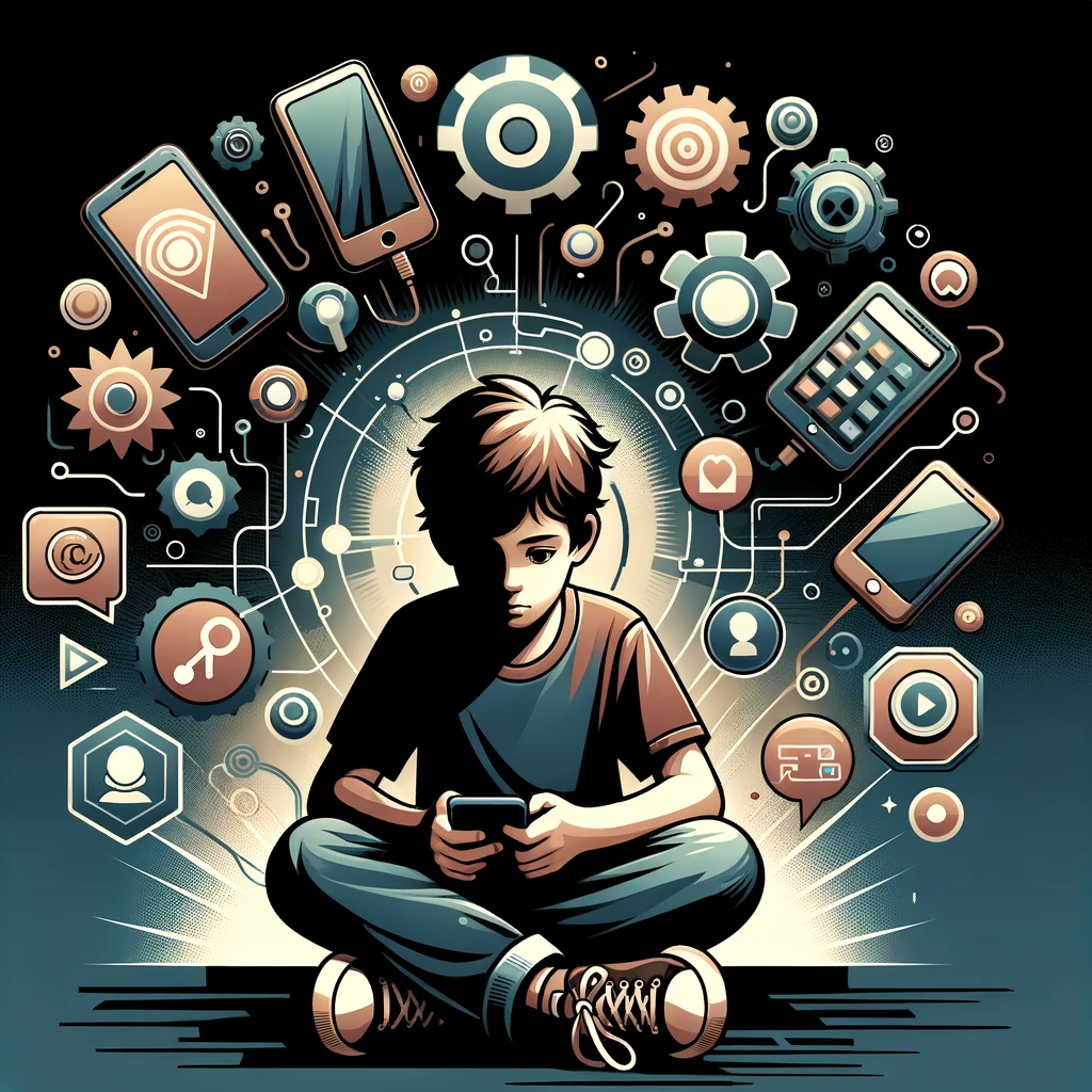 relación tóxica entre los jóvenes y la tecnología